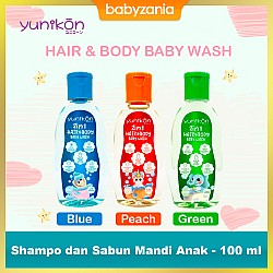 Yunikon 2in1 Hair and Body Wash Shampo dan Sabun...